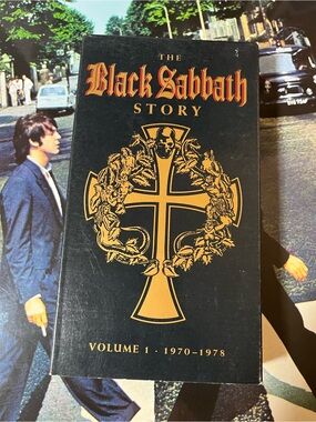 The Black Sabbath story volume one 1970–1978 VHS hi-fi movie tape 1991